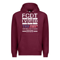 Burgundy hell yeah i voted trump and will do it again 2020 Premium Hoodie - Bettercallsaul