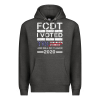 Charcoal Heather hell yeah i voted trump and will do it again 2020 Premium Hoodie - Bettercallsaul