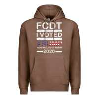 Chestnut hell yeah i voted trump and will do it again 2020 Premium Hoodie - Bettercallsaul
