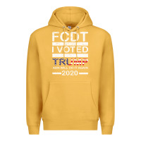Mustard hell yeah i voted trump and will do it again 2020 Premium Hoodie - Bettercallsaul