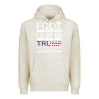 Oatmeal Heather hell yeah i voted trump and will do it again 2020 Premium Hoodie - Bettercallsaul