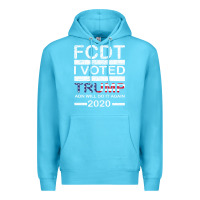 Ocean Blue hell yeah i voted trump and will do it again 2020 Premium Hoodie - Bettercallsaul