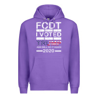 Purple hell yeah i voted trump and will do it again 2020 Premium Hoodie - Bettercallsaul