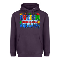 Plum autism seeing the world differently Heavyweight Hoodie - Artiststas