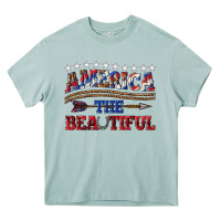 Arona America the beautiful Heavy Core Tee - texasbilliewilder