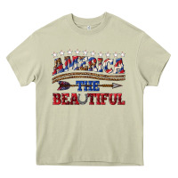 Mossy America the beautiful Heavy Core Tee - texasbilliewilder