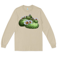Mushroom blossfeldia cactus Long Sleeve Tee - LillyAllenDesigns