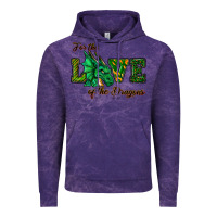 Cloud Purple For The Love Of The Dragons Vintage Hoodie - RanaPortraitStore