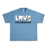 Love Dental Hygienist Urban Heavy Tee | Teevron