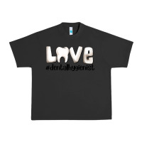Pigment Black love dental hygienist Urban Heavy Tee - AdoDesignShop