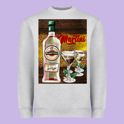 Martini Heavyweight Sweatshirt Designed By Adodesignshop