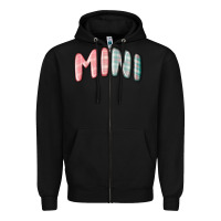 Black mini christmas plaid Zipper Hoodie - MaliasSmallBusiness