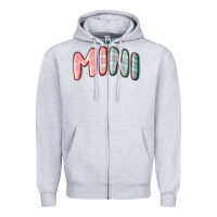 Heather Grey mini christmas plaid Zipper Hoodie - MaliasSmallBusiness