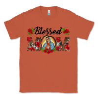 Copper blessed mom lady of guadalupe Classic Tee - BarkalooDesign