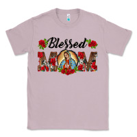 Lilac blessed mom lady of guadalupe Classic Tee - BarkalooDesign