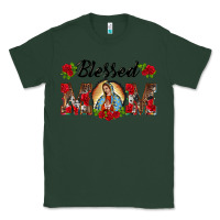 Sports Green blessed mom lady of guadalupe Classic Tee - BarkalooDesign