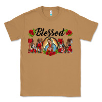 Toasted Coconut blessed mom lady of guadalupe Classic Tee - BarkalooDesign
