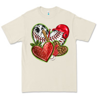Bone baseball with strawberry hearts Premium Tee - texasbilliewilder