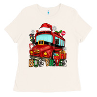 Bone christmas bus driver Ladies Tee - Zillion Design Studio