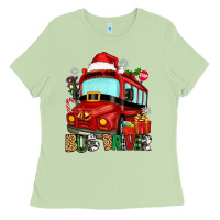 Matcha christmas bus driver Ladies Tee - Zillion Design Studio