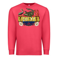 Cardinal louisiana state Premium Sweatshirt - BarkalooDesign
