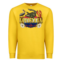 Lemon louisiana state Premium Sweatshirt - BarkalooDesign