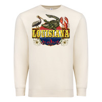 Sandshell louisiana state Premium Sweatshirt - BarkalooDesign