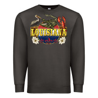 Smoke louisiana state Premium Sweatshirt - BarkalooDesign