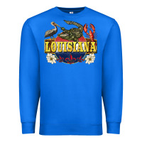 True Royal louisiana state Premium Sweatshirt - BarkalooDesign
