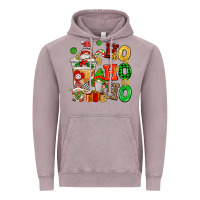Vintage Zinc ho ho ho christmas latte with gnomies Vintage Hoodie - AdoDesignShop