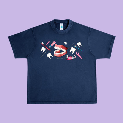 Dentist Elements Urban Heavy Tee Designed By Adodesignshop