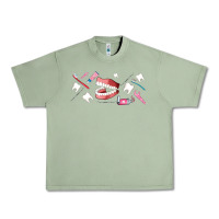 Oil Green dentist elements Urban Heavy Tee - AdoDesignShop