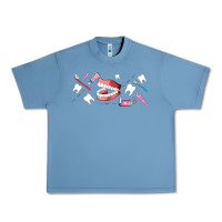 Pebble Blue dentist elements Urban Heavy Tee - AdoDesignShop