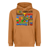 Meerkat autism awareness typography Heavyweight Hoodie - Artiststas