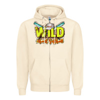 Sandshell wild about softball Zipper Hoodie - NancyCooperArtShop