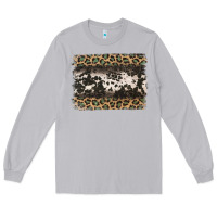 Moon Dust leopard cowhide pattern background Long Sleeve Tee - Jasminsmagicworld