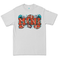 Dove Grey mini American football Premium Tee - Zillion Design Studio