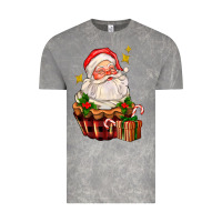 Cloud Rock santa claus cupcake Vintage Tee - AdoDesignShop