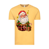 Vintage Mustard santa claus cupcake Vintage Tee - AdoDesignShop