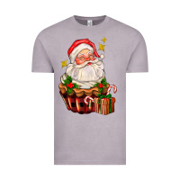 Vintage Zinc santa claus cupcake Vintage Tee - AdoDesignShop