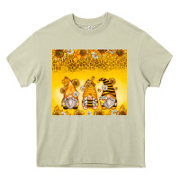 Mossy bumble bee gnomes Heavy Core Tee - Zillion Design Studio