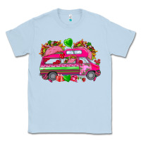 Dusty Blue valentines day tacos truck Classic Tee - NancyCooperArtShop