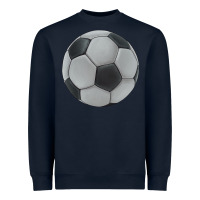 Navy soccer ball Heavyweight Sweatshirt - JahusDesignShop