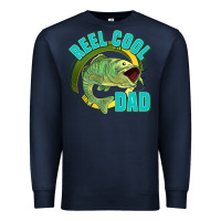 Navy reel cool dad Premium Sweatshirt - Jasminsmagicworld