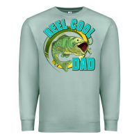 Seafoam reel cool dad Premium Sweatshirt - Jasminsmagicworld
