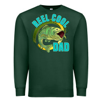 Sports Green reel cool dad Premium Sweatshirt - Jasminsmagicworld
