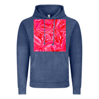 Vintage Denim valentines day marble seamless pattern Vintage Hoodie - BundleAndBundleShop