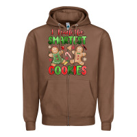 Chestnut teach the smartest cookies Zipper Hoodie - MaliasSmallBusiness
