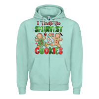 Seafoam teach the smartest cookies Zipper Hoodie - MaliasSmallBusiness