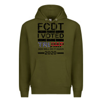 Army Green hell yeah i voted trump and will do it again 2020 Premium Hoodie - Bettercallsaul